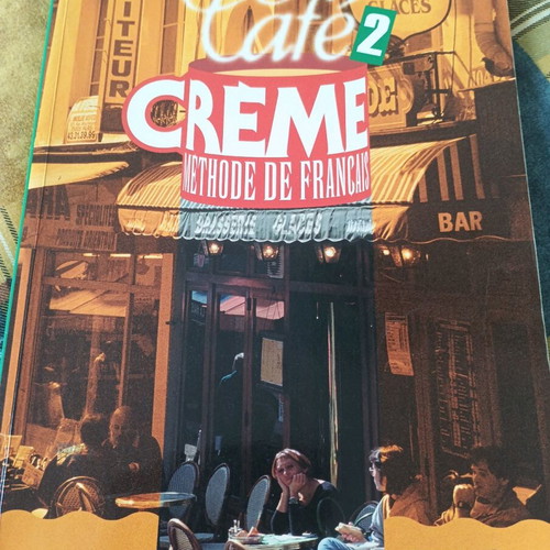Café Crème 2 – Méthode de Français Student’s Book used, level A2–B1