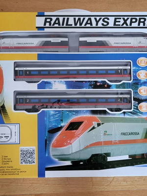 Ηλεκτρικό τρένο Railways Express καινούργιο, κλίμακα 1:87, ήχος και φως
