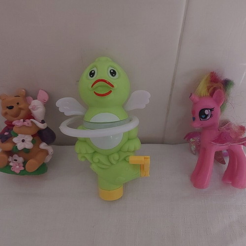 Various toys used, all together