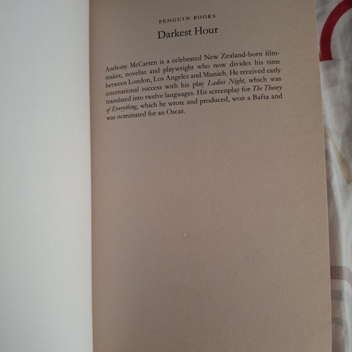 The Darkest Hour book slightly used, English