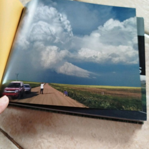 English Book On Tornadoes Adventures In Tornado Alley "The Storm Chasers" like new
