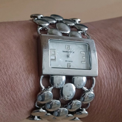 Sandra Felini women's stainless steel watch used