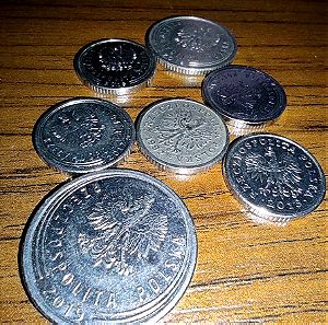 Κέρματα Πολωνίας ΟΛΑ ΜΑΖΙ