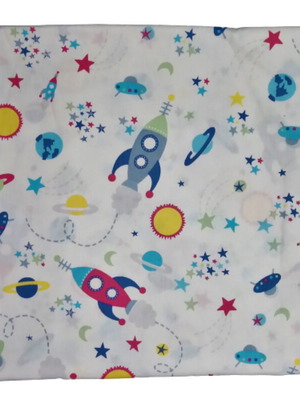 Children's placemat with space theme made to order 30x30 cm