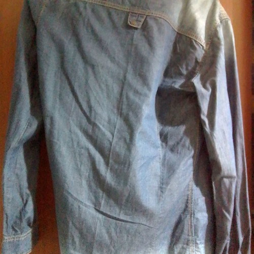 Jeans shirt blue size L used