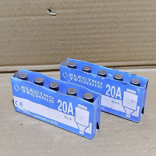 Fuse Links Large D gG-gl 20A pack of 10 new