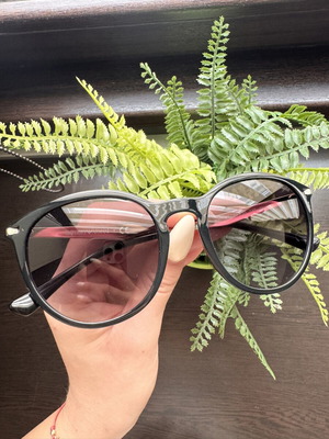 Emporio Armani sunglasses used, black