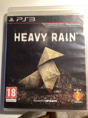 Heavy Rain για PS3 μεταχειρισμένο, μόνο εξώφυλλο και οδηγίες