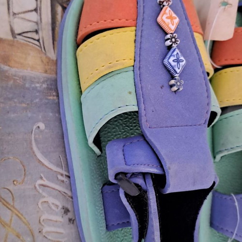 Sandals new, sizes 26, 24, 23, green