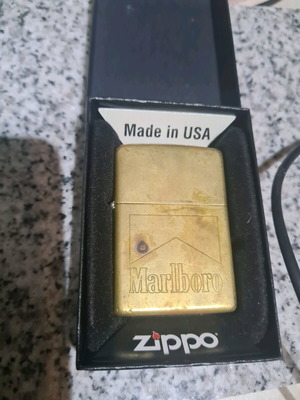 Zippo Marlboro solid brass new