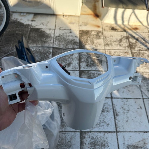 Yamaha Crypton x135 speedometer mask used, white
