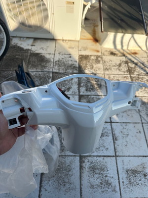 Yamaha Crypton x135 speedometer mask used, white