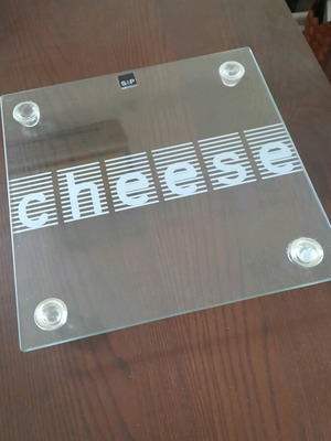 S&P cheese plate like new