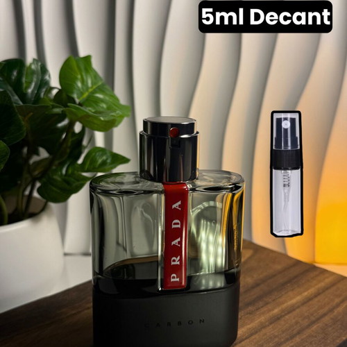 Prada Luna Rossa Carbon Eau de Parfum 5ml decant like new