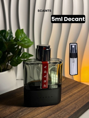 Prada Luna Rossa Carbon Eau de Parfum 5ml decant σαν καινούργιο