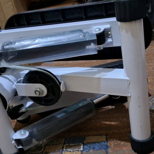 Mini stepper new with resistance bands, handles and hand straps, unused