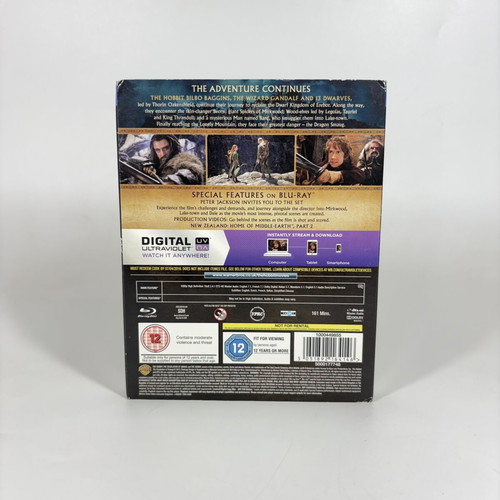The Hobbit The Desolation of Smaug Blu-ray like new with English subtitles