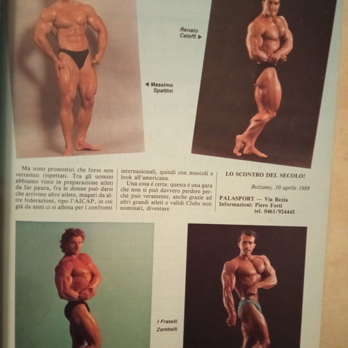 Body's Magazine N'3 bodybuilding sports magazine 1988 like new