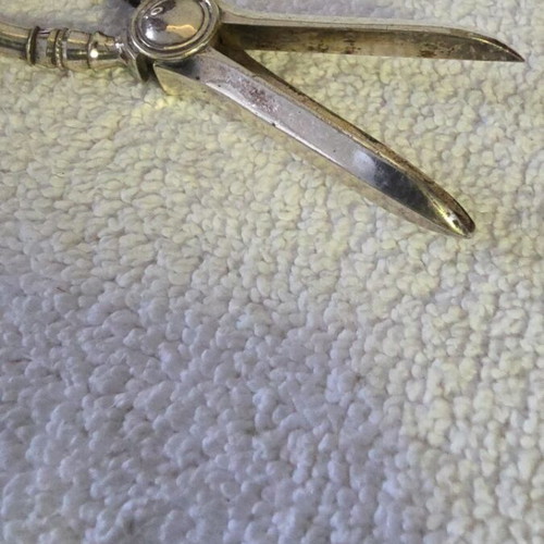 Antique candle scissors