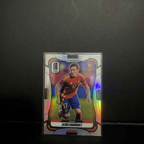 Panini Prizm FIFA World Cup 2026 Jesus Rodriguez RC #73 silver Spain soccer card