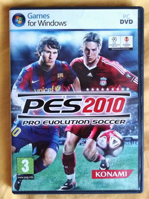 Pro Evolution Soccer 2010 PC DVD like new