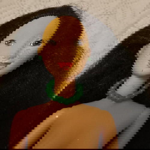 Κούκλα Mulan της Mattel 1993 μεταχειρισμένη με φθορές στο μακιγιάζ