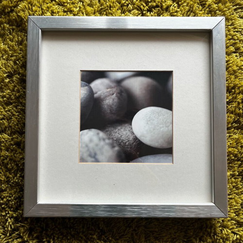 IKEA nickel frames like new, set of 4, size 25.5x25.5cm