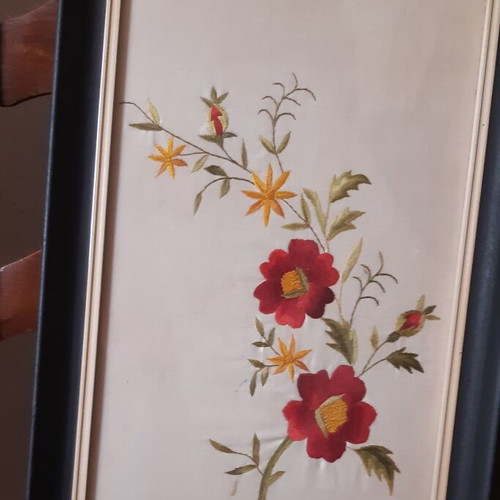 Embroidery frames used, set of 6 pieces