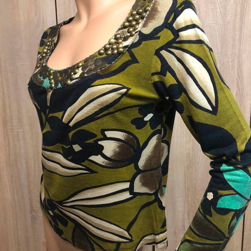Leonard's blouse used, size M, multicolor