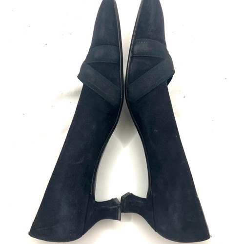 Stuart Weitzman mid heels used, grey, size 42