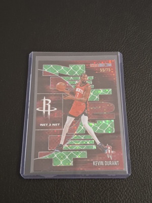 Kevin Durant NBA Hoops Net 2 Net card numbered 55/75
