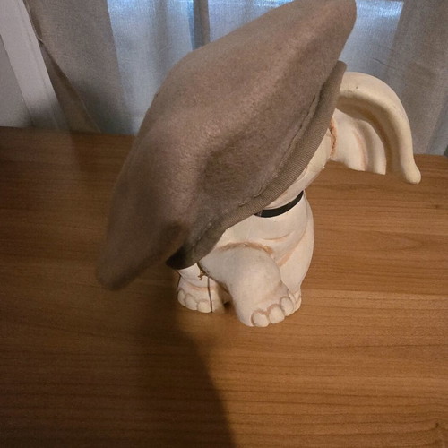 French beret new brown, one size