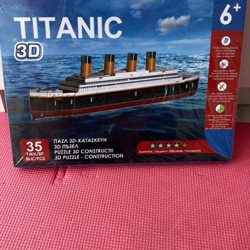 Titanic 3D puzzle for kids