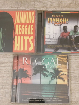 Reggae CD pack of 3 used in good condition