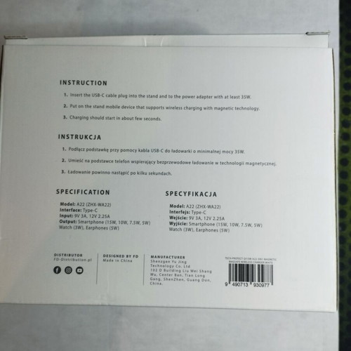 Tech-Protect A22 3in1 Inductive Charger like new