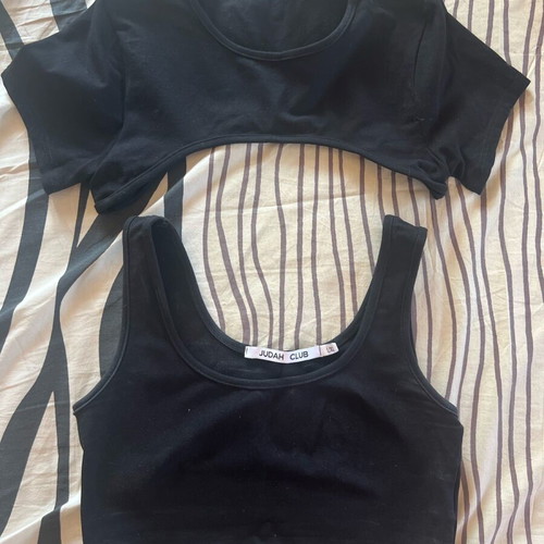 Judah Club top new, size L/XL, black