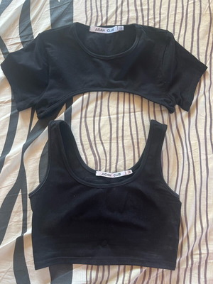 Judah Club top new, size L/XL, black