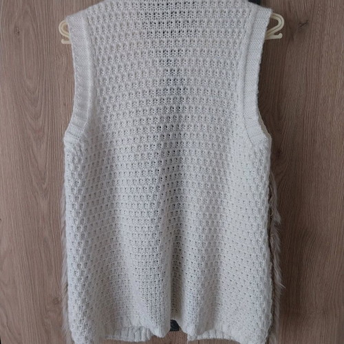 Αμάνικο ζεστό σαν καινούργιο, μπεζ, one size