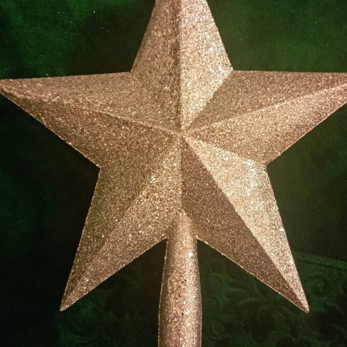 Christmas LED lights like new, set with tree and star