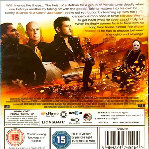 Set Up Blu-Ray μεταχειρισμένη ταινία δράσης, χωρίς υπότιτλους
