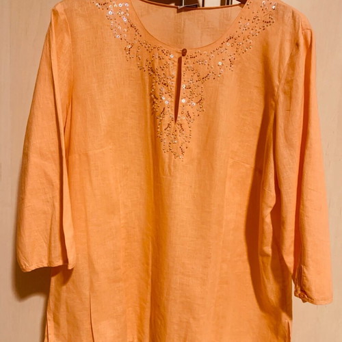 Gerry Weber tunic orange 100% cotton like new