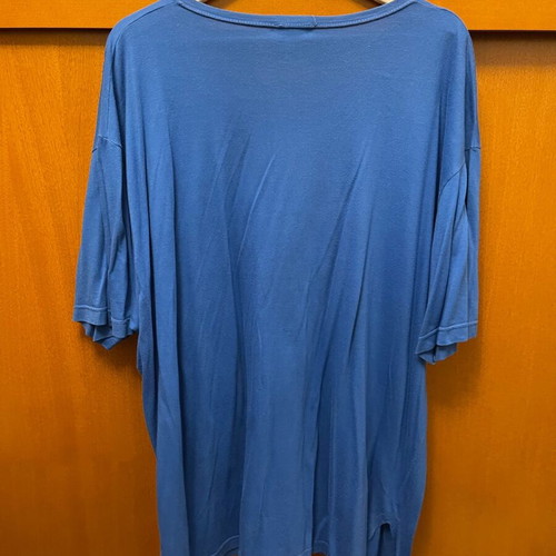 Blue blouse used, plus size XXXL