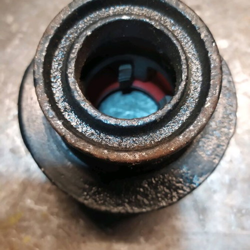 Rapid pipe threading dies like new, set of 3 pieces 3/8, 3/4, 1"