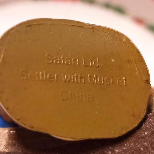 Safari Ltd. Settler With Musket Figure used