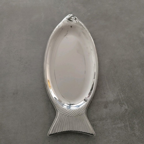 WMF stainless steel fish serving platter like new