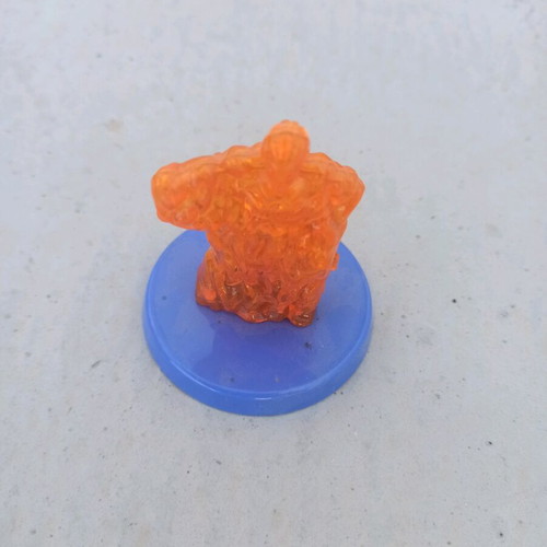 Human Torch figure by Marvel used without light