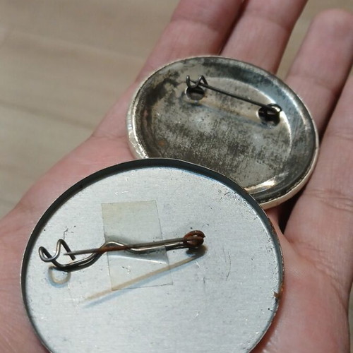 BSP collector pins used, political memorabilia
