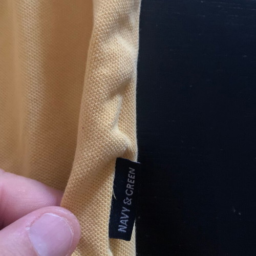 Polo shirts like new, navy and green, yellow and green, XL