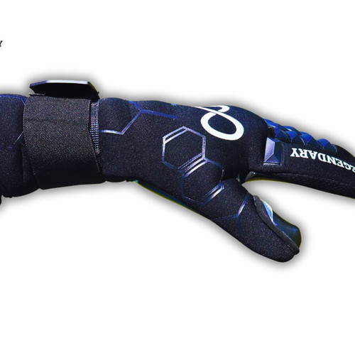 Legendary Infinity Black Premium Latex Goalkeeper Gloves new