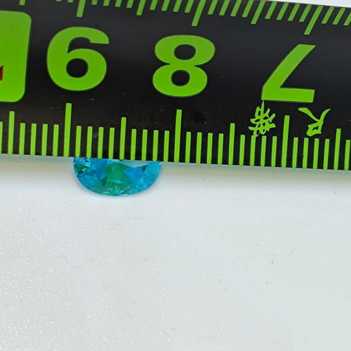 Blue Topaz semi-precious stone oval cut like new